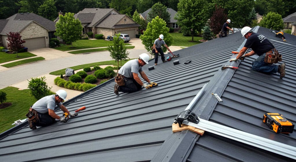 Can You Paint a Metal Roofing
